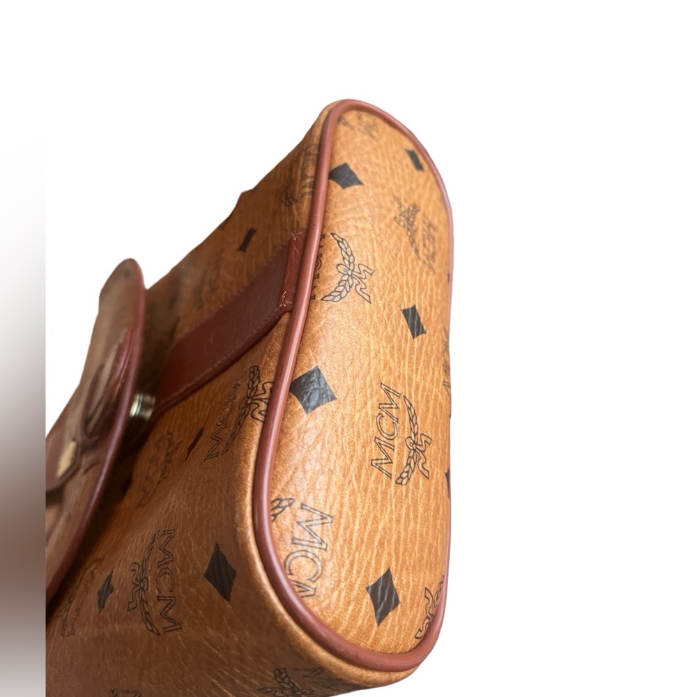 MCM COGNAC CROSSBODY BAG - Picture 4 of 5